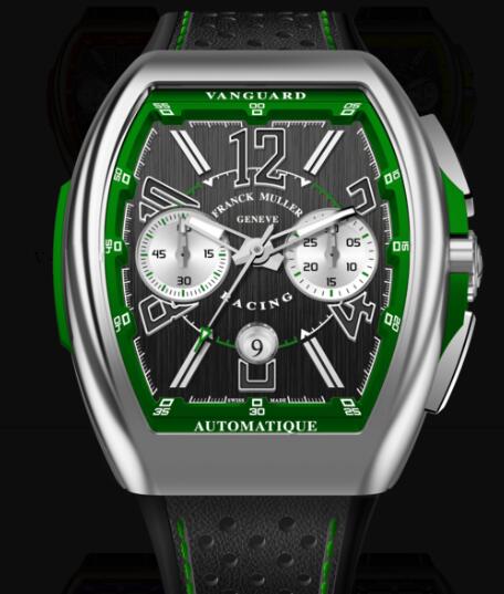 Review Buy Franck Muller Vanguard Racing Chronograph Replica Watch for sale Cheap Price V 45 CC DT RACING (VE)